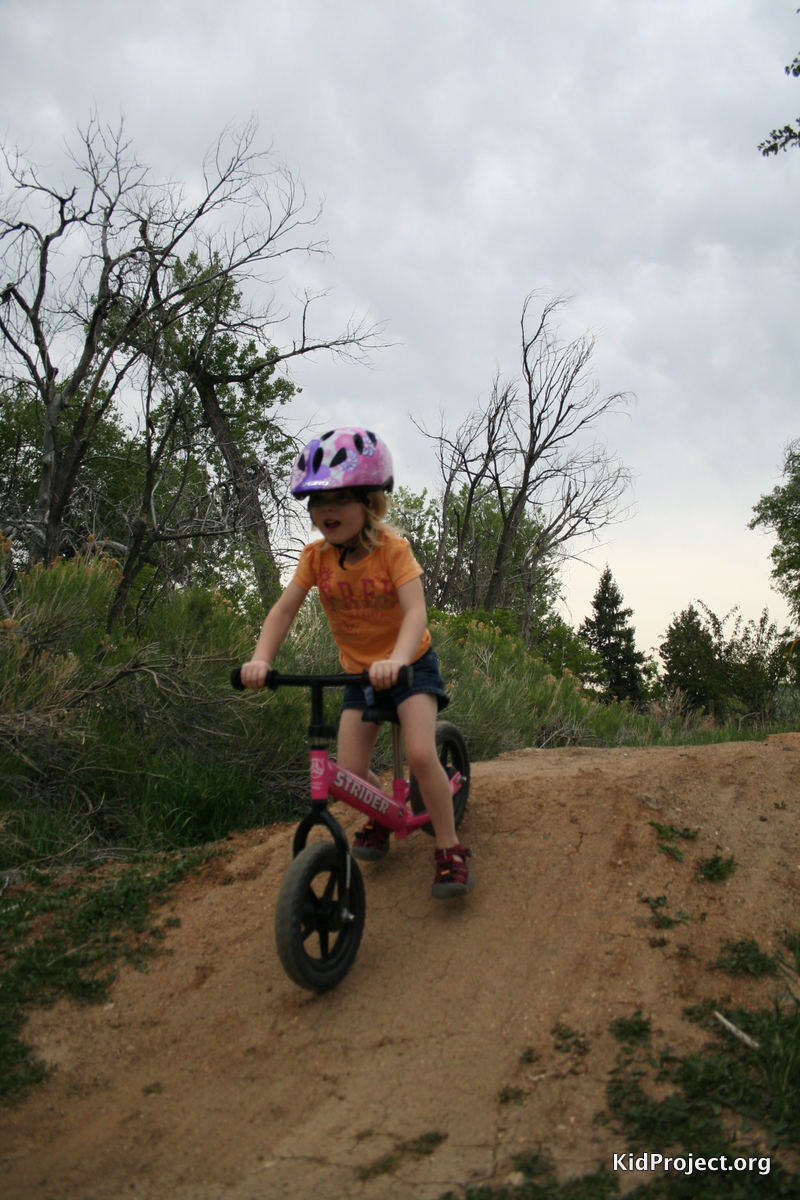 When your kid drags his feet...