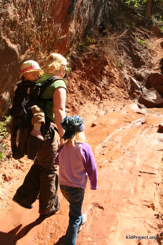 Hiking to Emerald Pool, Zion