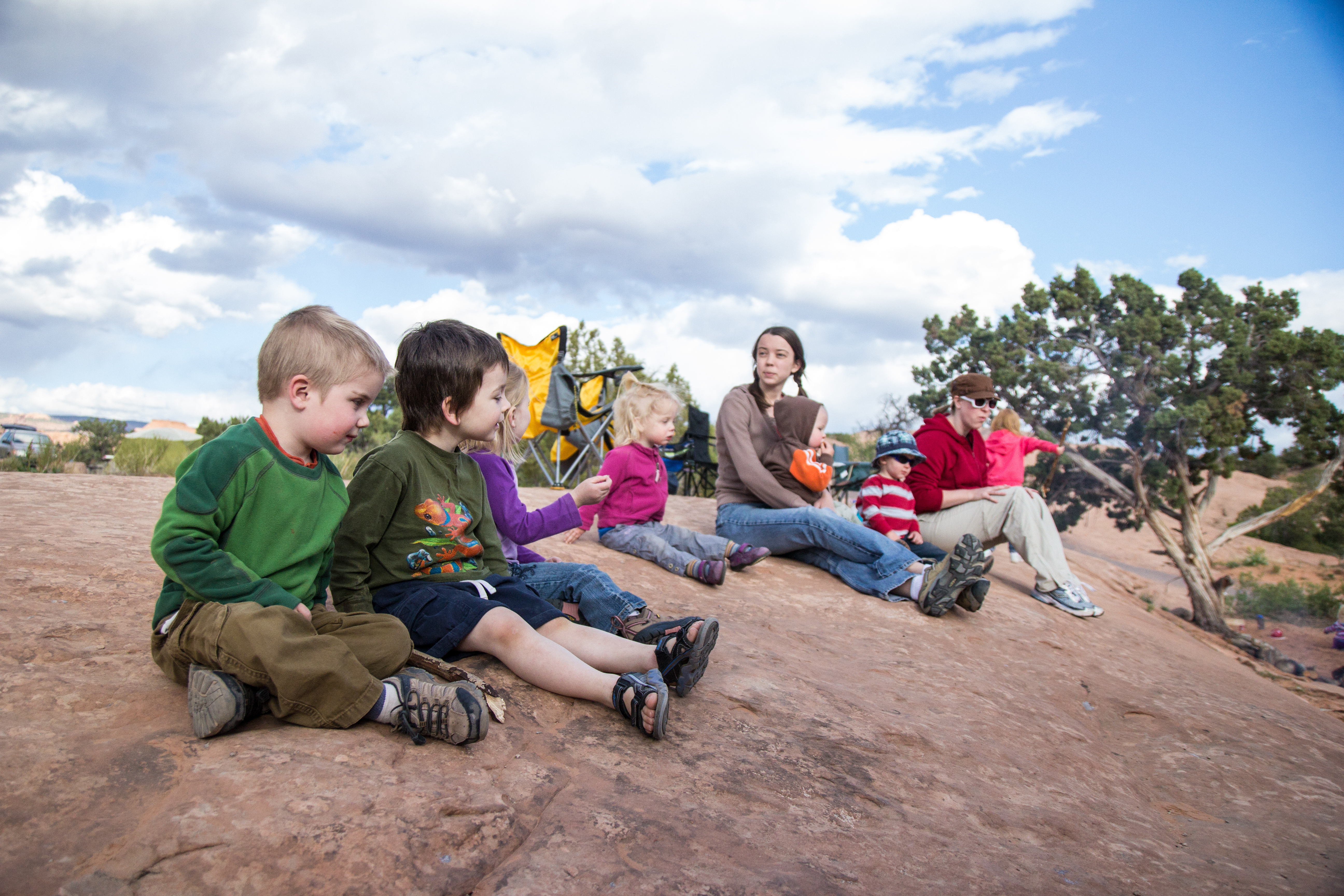 When the kids nearly outnumber the adults...