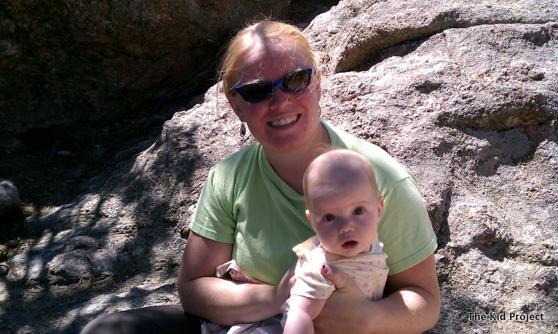 nursing, hiking with infants