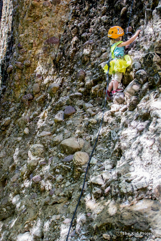 yellow tutu goes climbing