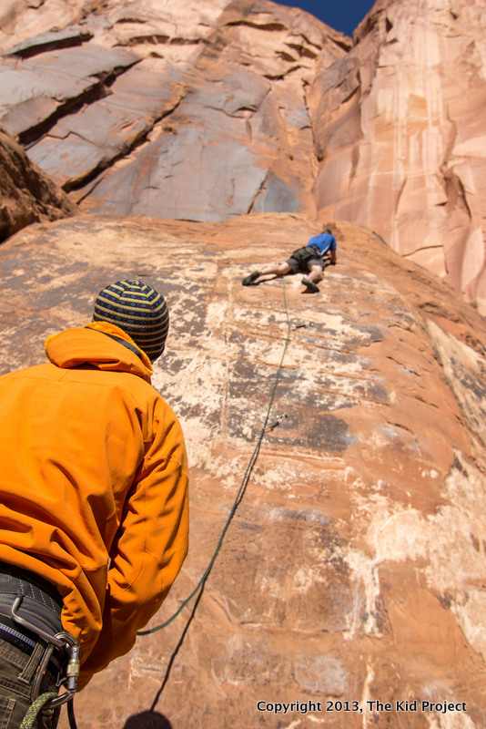 Brown Banana, Climbing near Moab