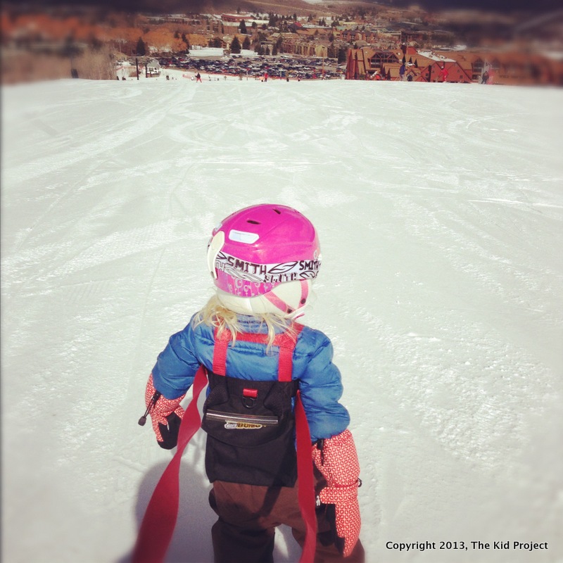 DucksDay kids mitten for skiing