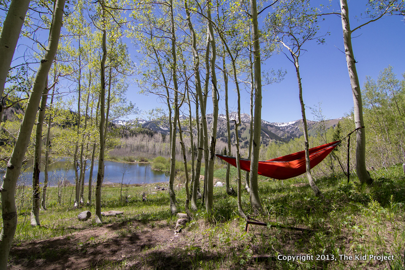 ENO Hammock camping, backcountry