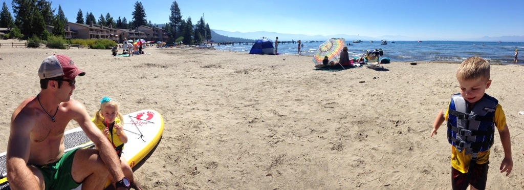 Three kids, a vintage camper and the open road...