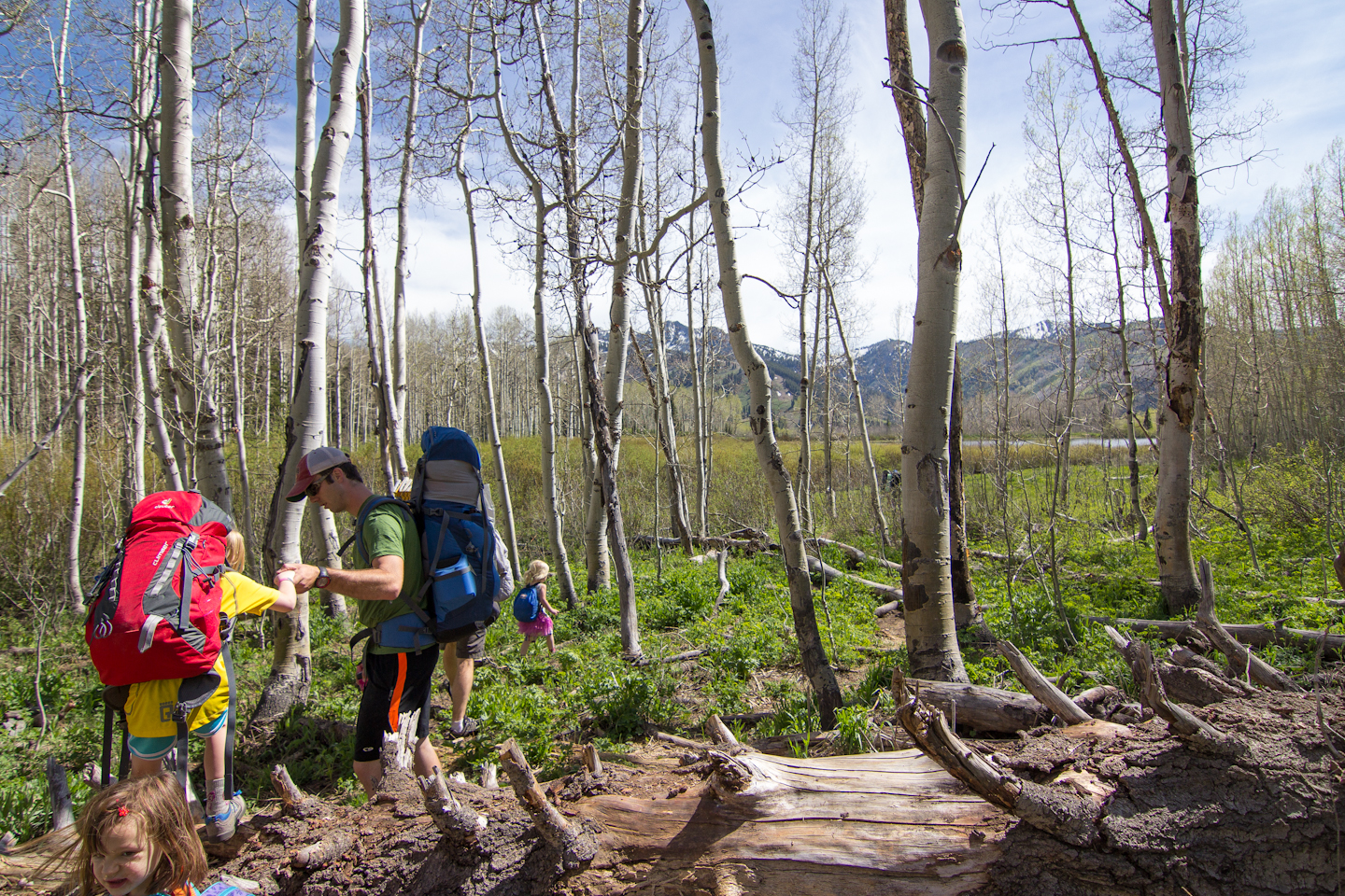 Gearing Up for Backpacking with Young Kids