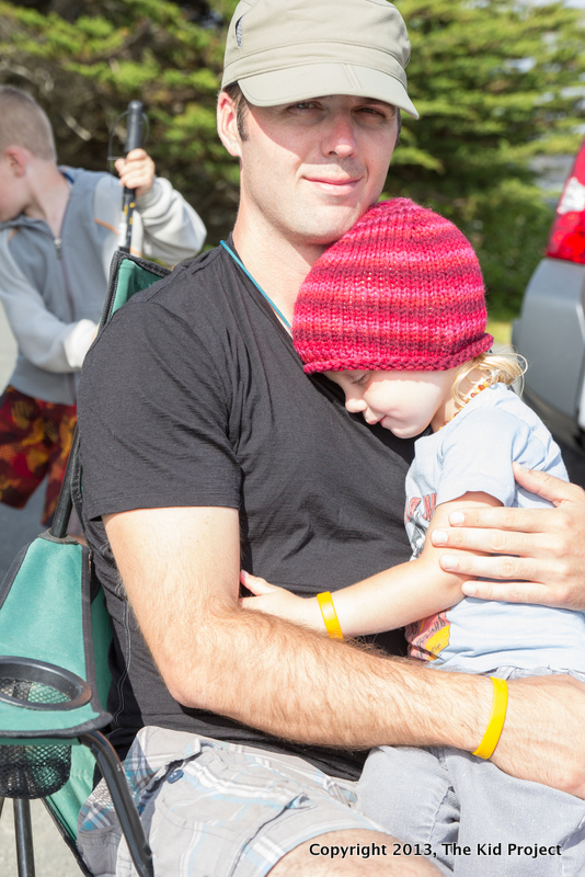 Tired kids...camp life!