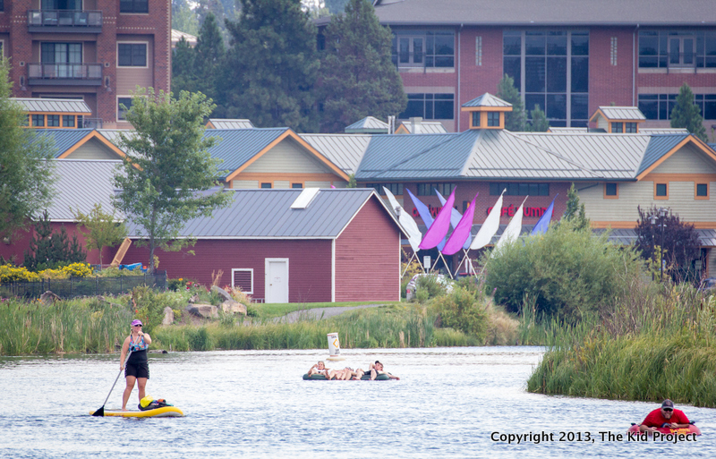 Urban Paddling in Bend, OR