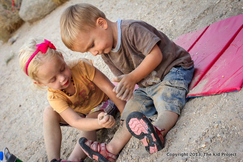 getting dirty camping
