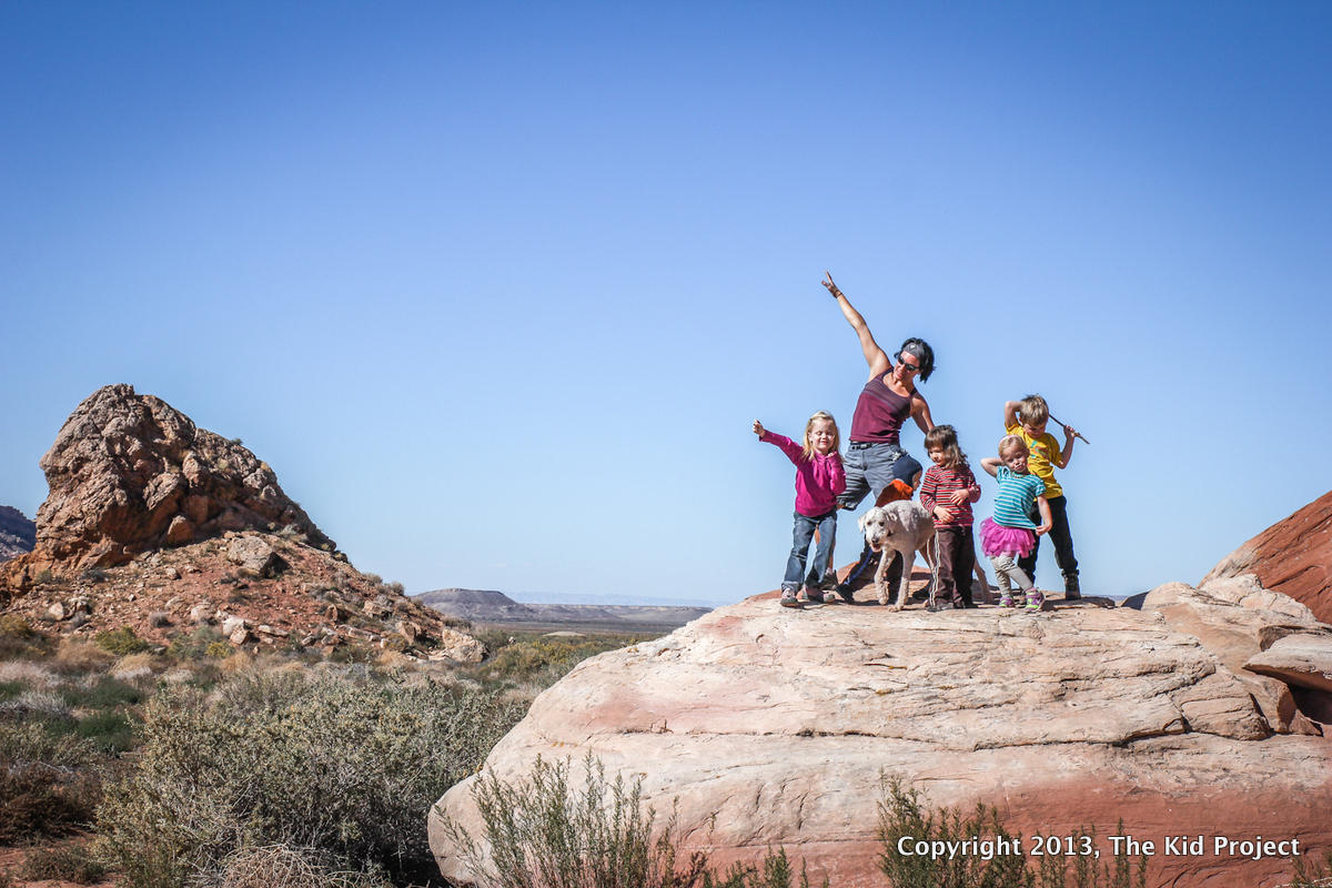 Stike a Pose, Outdoor kids in southern Utah