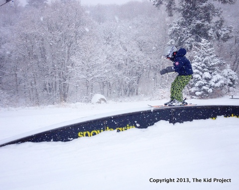 Little CAt Terrain Park, Snowbasin, Utah