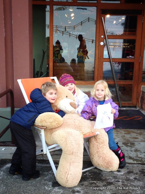 Happy kids and a trip to the candy store