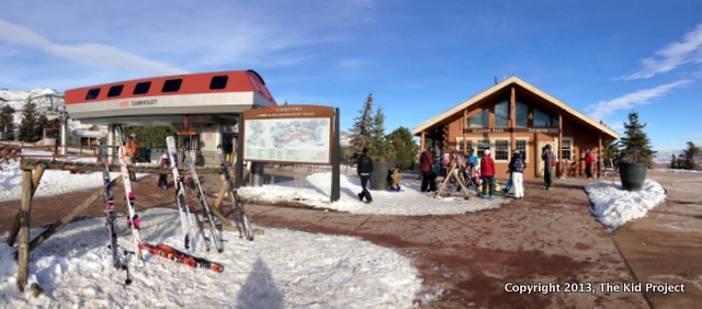 Cabriolet at the Canyons