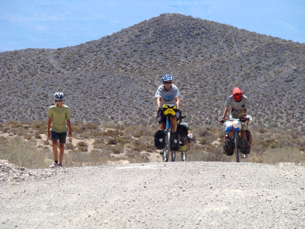 bike touring argentina walk hills