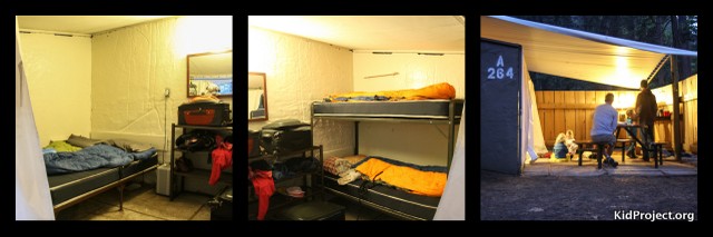 Housekeeping Camp accomodations