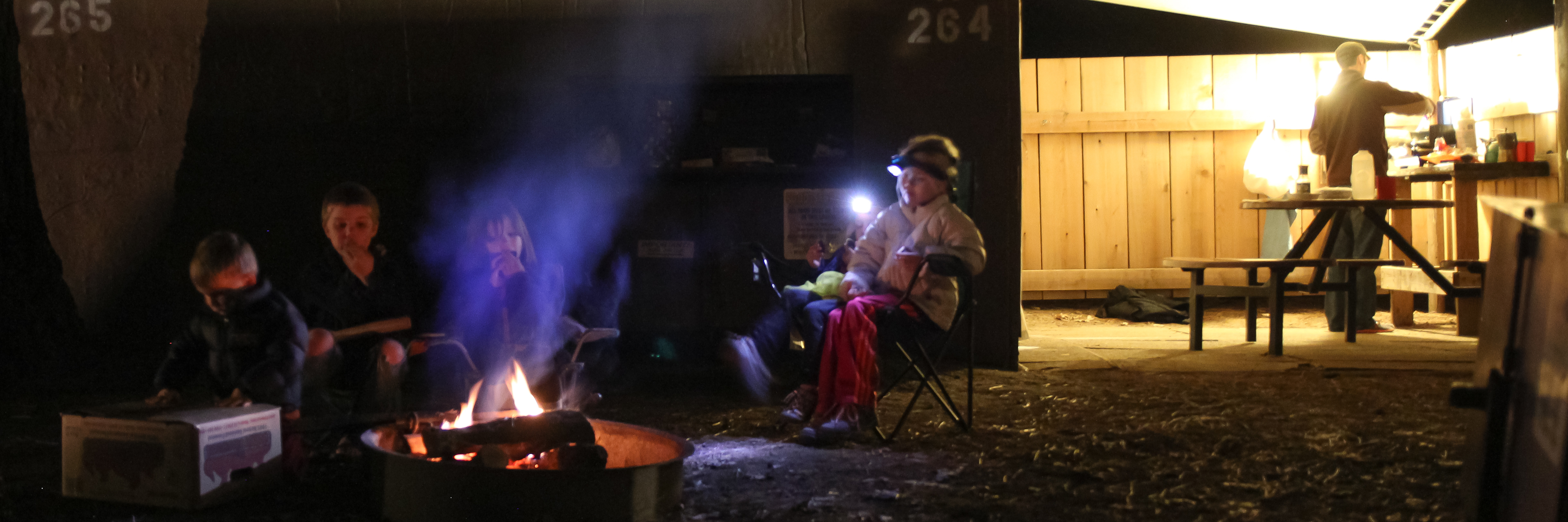 Family Vacation at Housekeeping Camp; Yosemite, CA