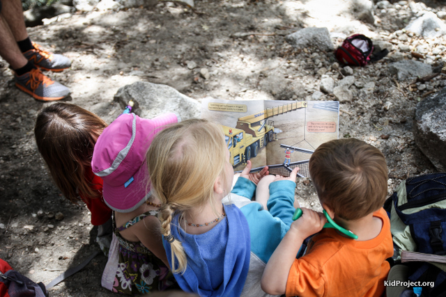 Quiet Activities for kids while climbing