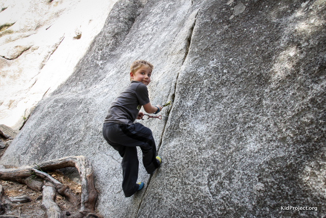 A new way to aid solo, kids climbing