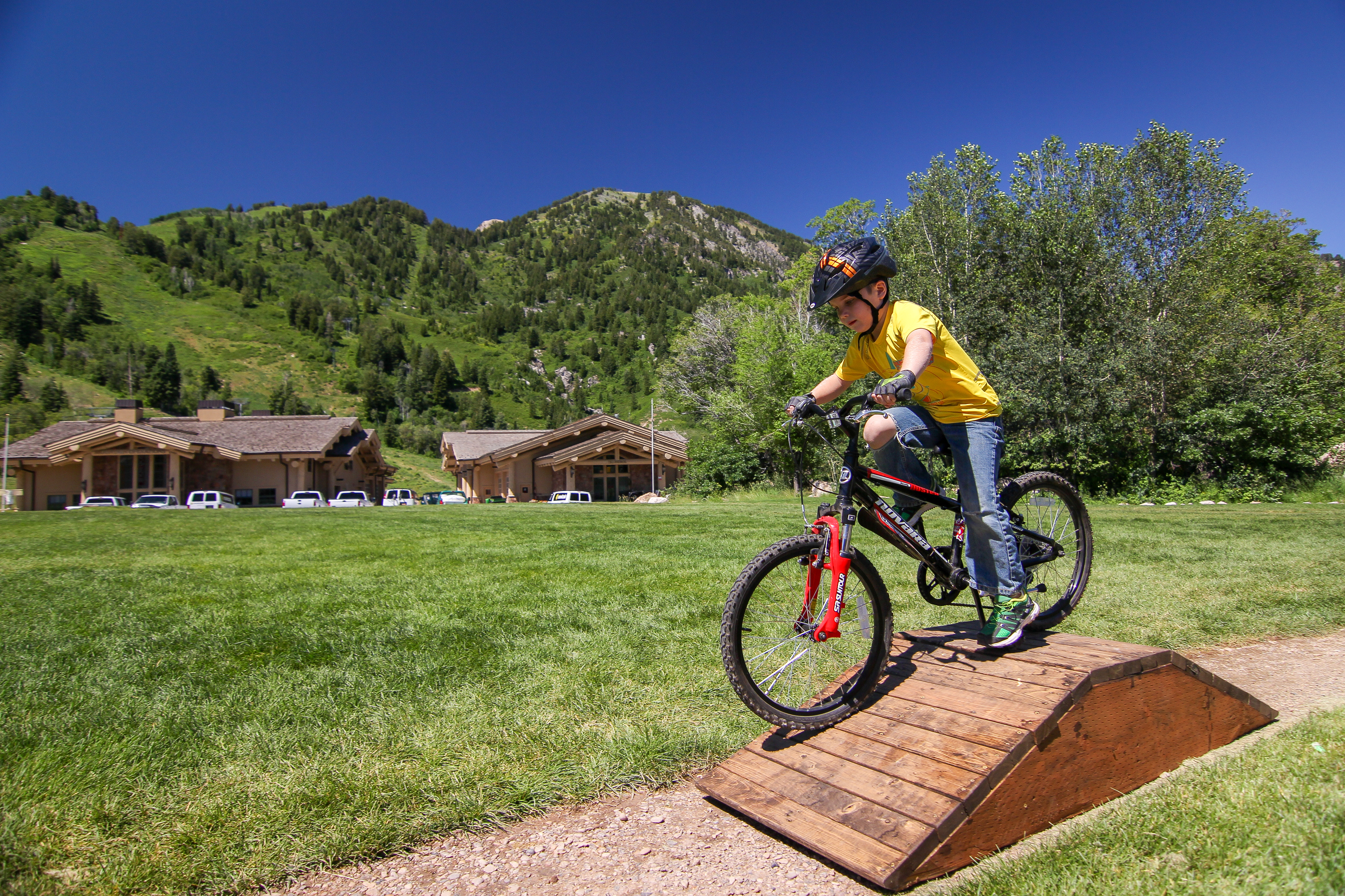 Teaching Kids to Fly: Mountain Biking at Snowbasin Resort