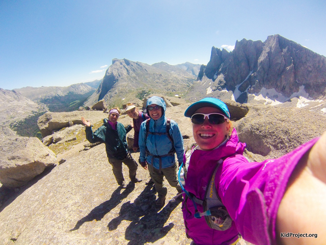 Summit of the Watchtower "nob" in Cirque of the Towers