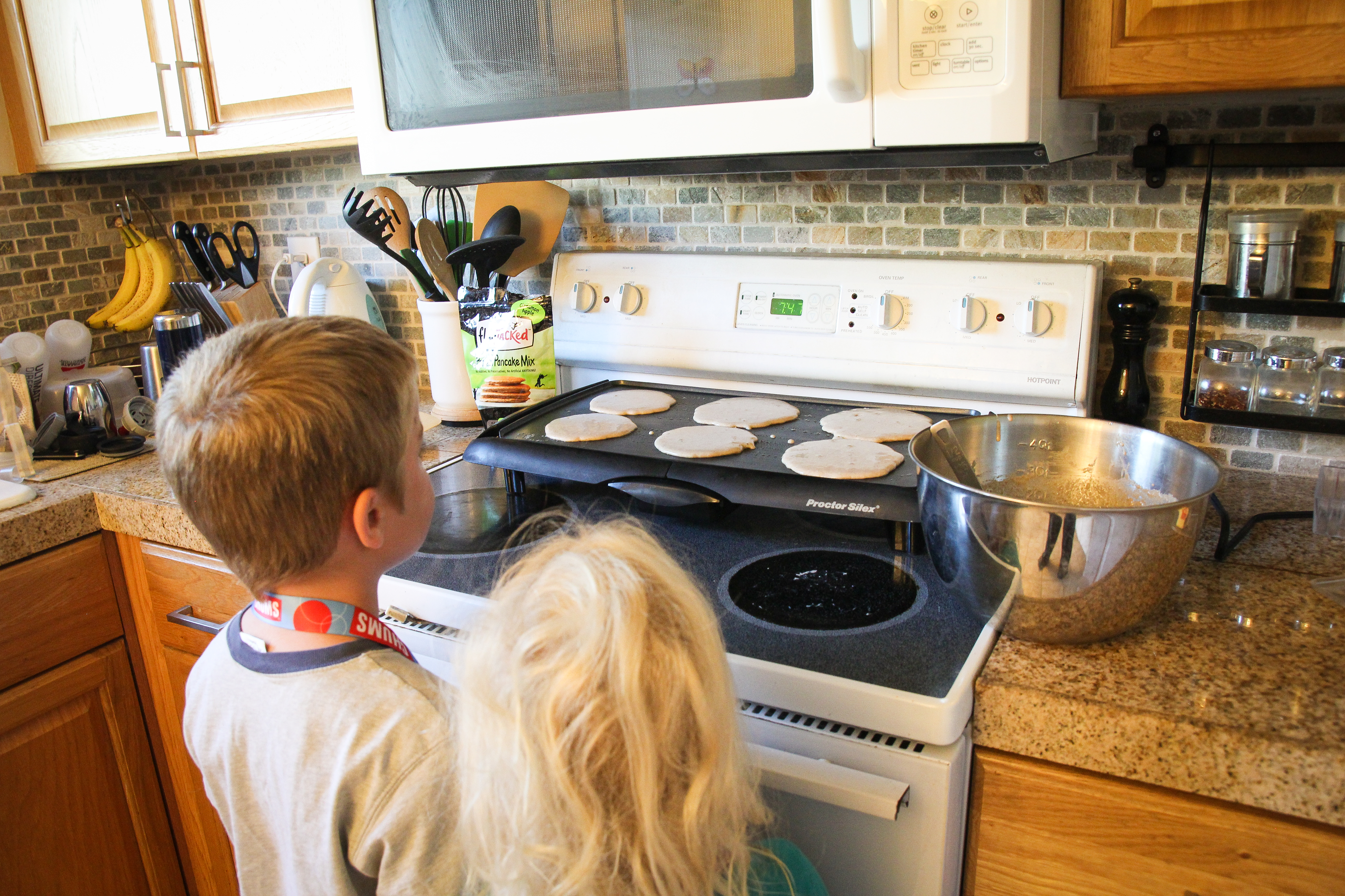 Less time in the kitchen means more time for adventure...oh and school