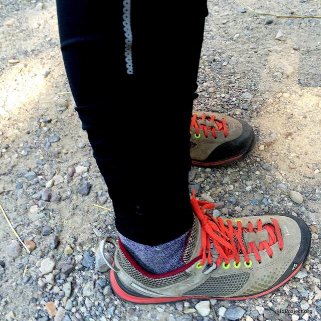 Vasque approach shoe for hiking