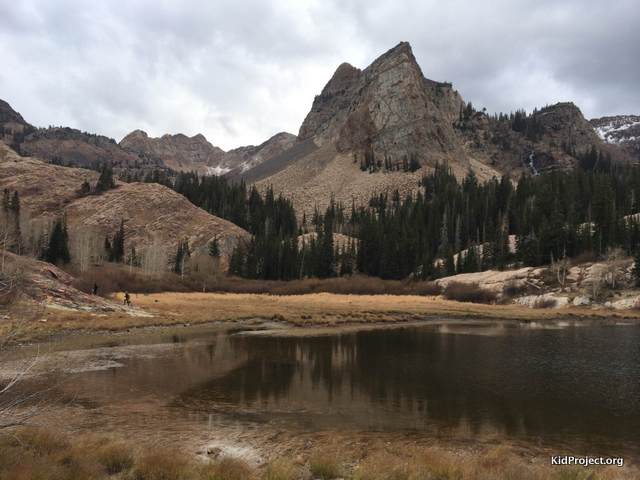 Lake Blanche in the fall