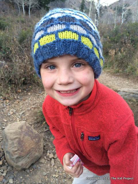 Hiking and trail running with kids