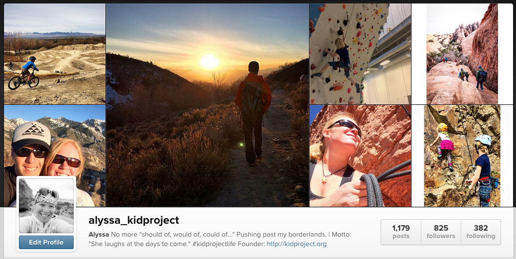 Instagram screen shot