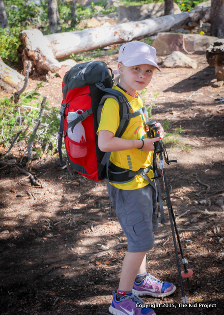 Deuter CLimber pack for backpacking with kids