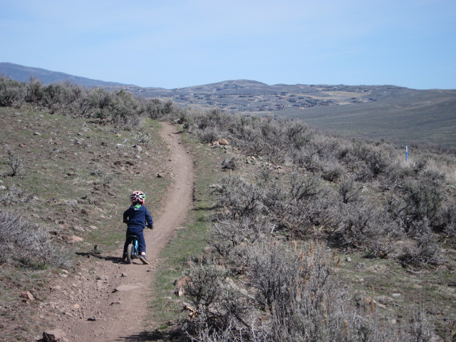 Mountain Biking Round Valley, Park, City, UT