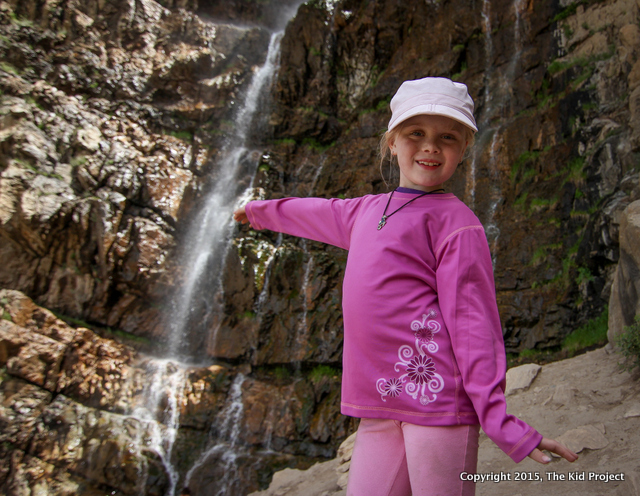 Waterfall Canyon cool off near Ogden