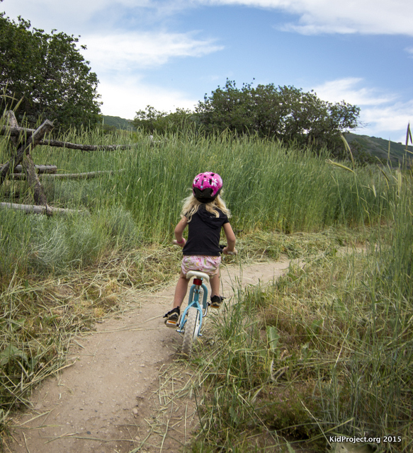 Beginner trails for the young ones, Draper Cycle Park, UT