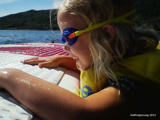 Vtech Action Cam - Paddleboarding with kids