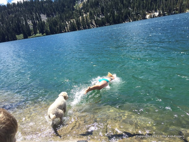 Best swimming holes, Echo lake, CA