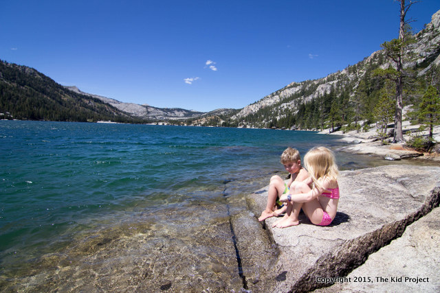 Exploring Echo Lake, CA with kids