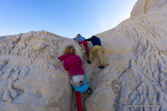 Hiking in the desert southwest