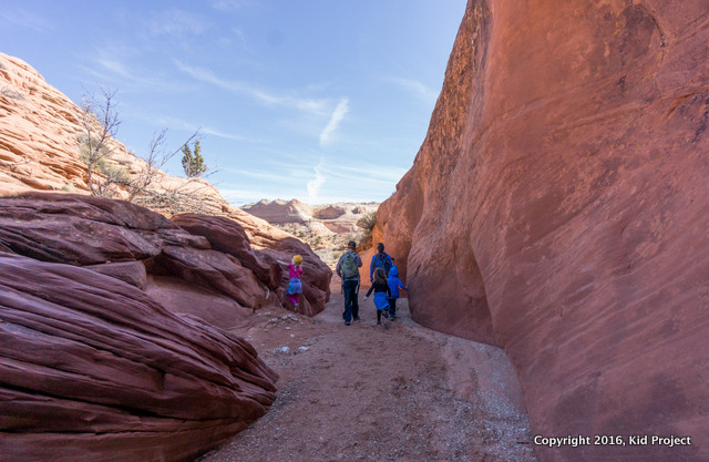 Buckskin Gulch from Wirepass