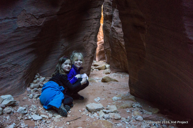Buckskin Gulch slot canyon