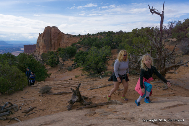 Hiking Mesa Arch in Canyonlands National Park