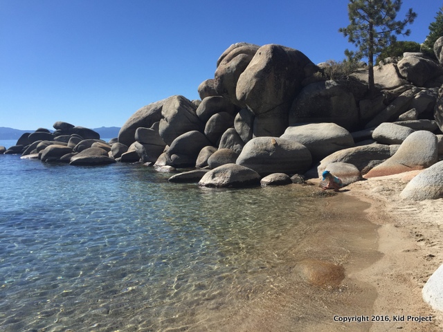Chimney Beach, Lake Tahoe NV