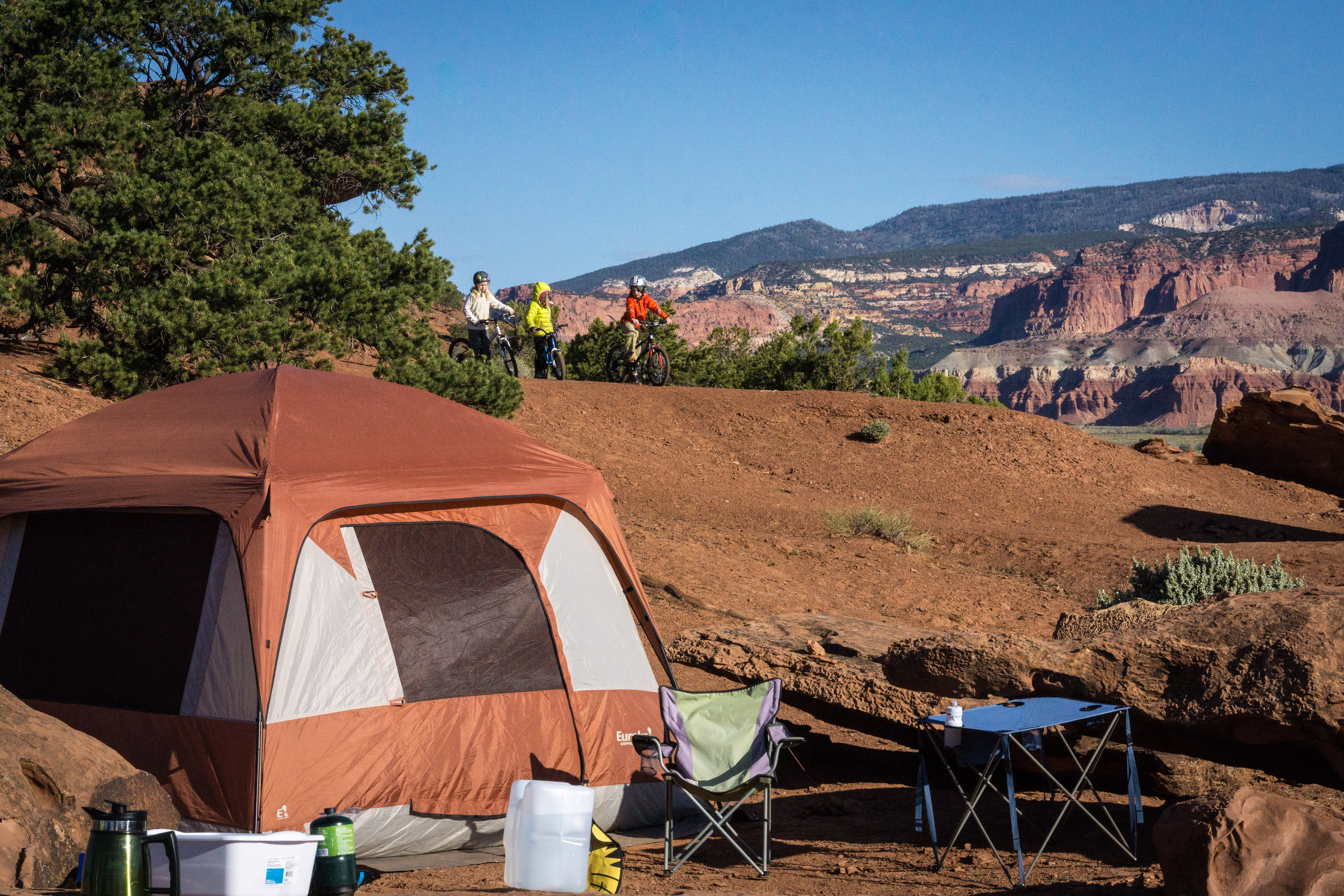 Camping near Capitol Reef National Park, Utah