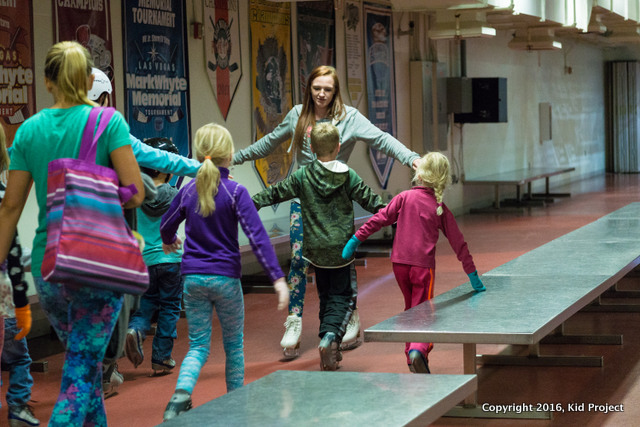 learning to ice skate
