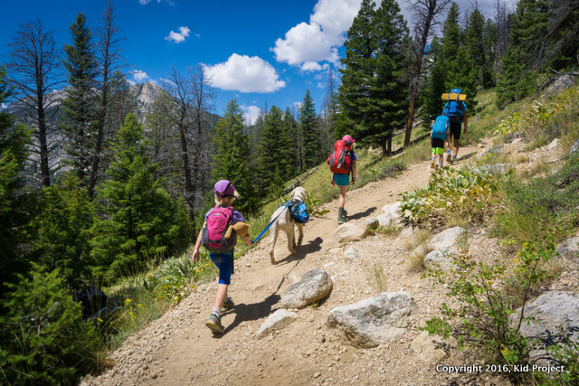 SAWtooth backpacking from Tin Cup Trailhead