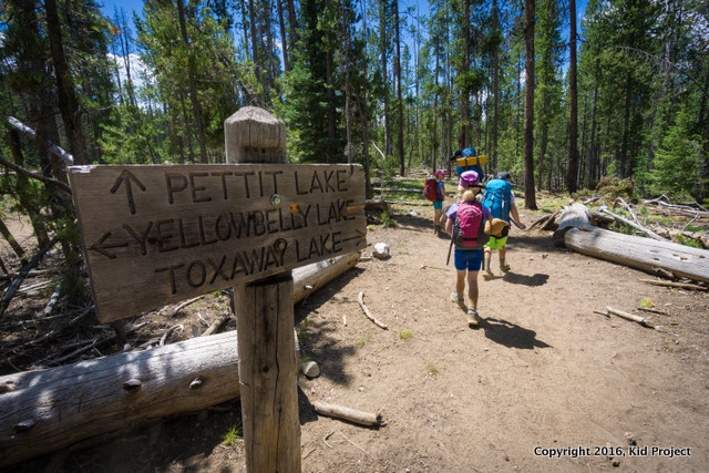 headed to Toxaway Lake , Idaho