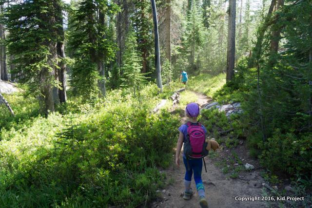 backpacking with kids