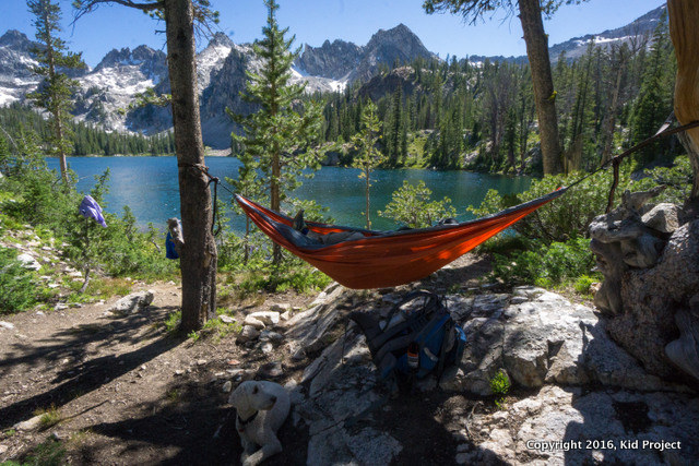 backpacking in the Sawtooths
