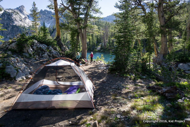 backpacking Alice Lake Idaho