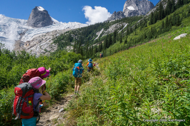 First views of Bugaboo Glacier