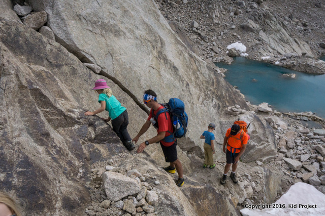 scrambling in the Bugaboos